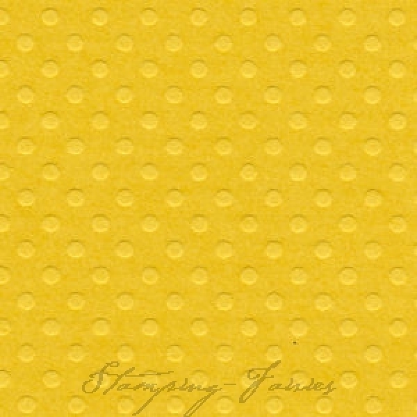 Bazzill Dotted Cardstock "Honey"